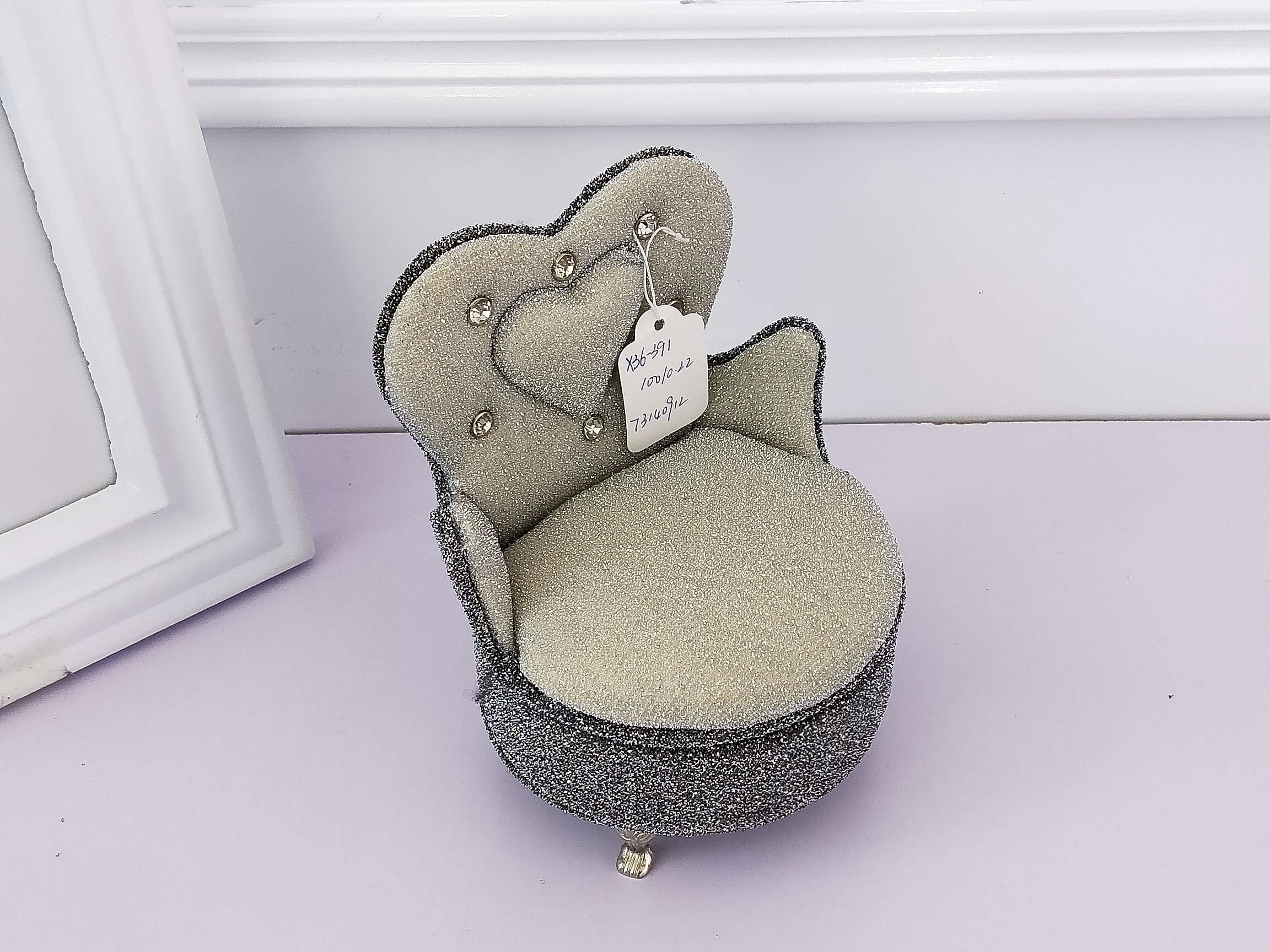 Jinqi sofa jewelry box, Ring, necklace, earrings, storage box, Amulet base, display item, display prop X36-391/392 Item Picture