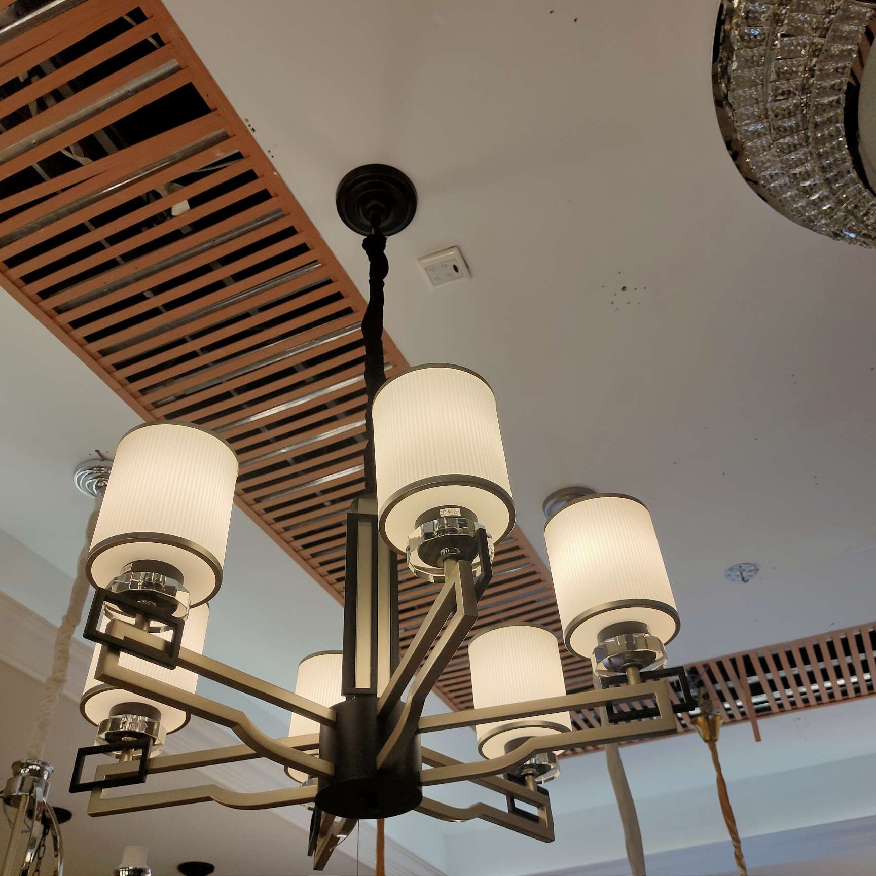 Nordic lighting, modern and simple style, clothing store bedroom, magic bean chandelier, dining room, Internet red light, home, living room, grand chandelier Specification image