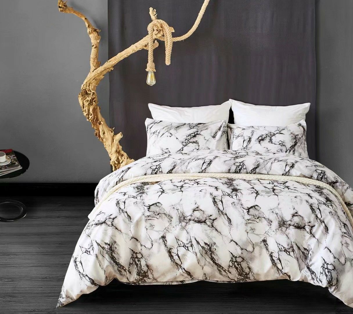 生态棉四件套不起球，不褪色，被套22*230    床单230*240   枕头48*75详情图8