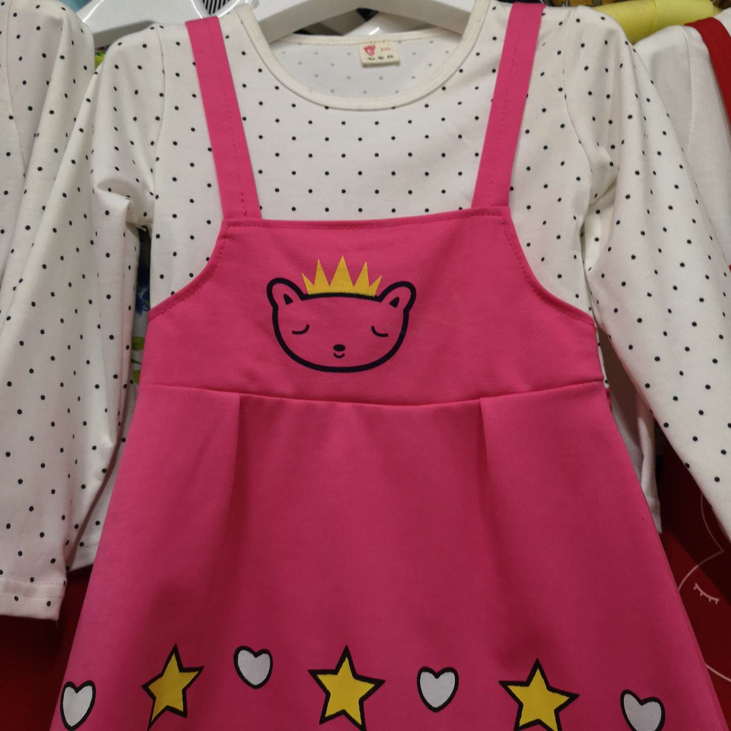 Skirt suits for 2-5-year-old girls Spring and Autumn 2020 New girls' baby skirts thumbnail