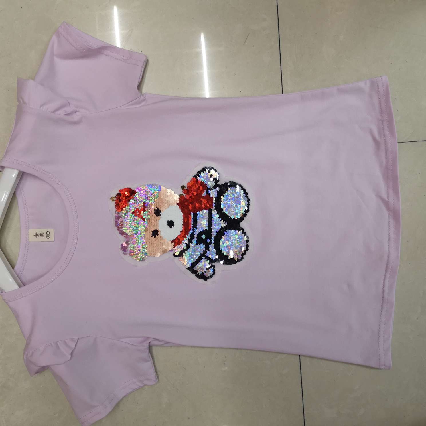 Short Sleeve T-shirt for girls 2020 New Style fashionable summer dress for children cotton top cartoon girl baby