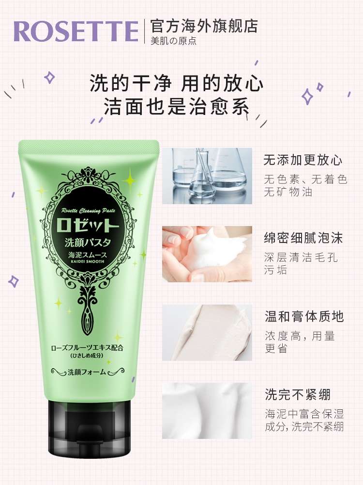 Lujiting Pore Cleansing Facial Cleanser Application Scenario