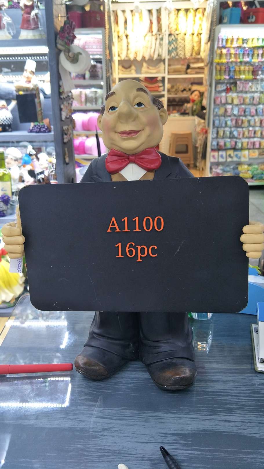 厨师树脂糖果罐
