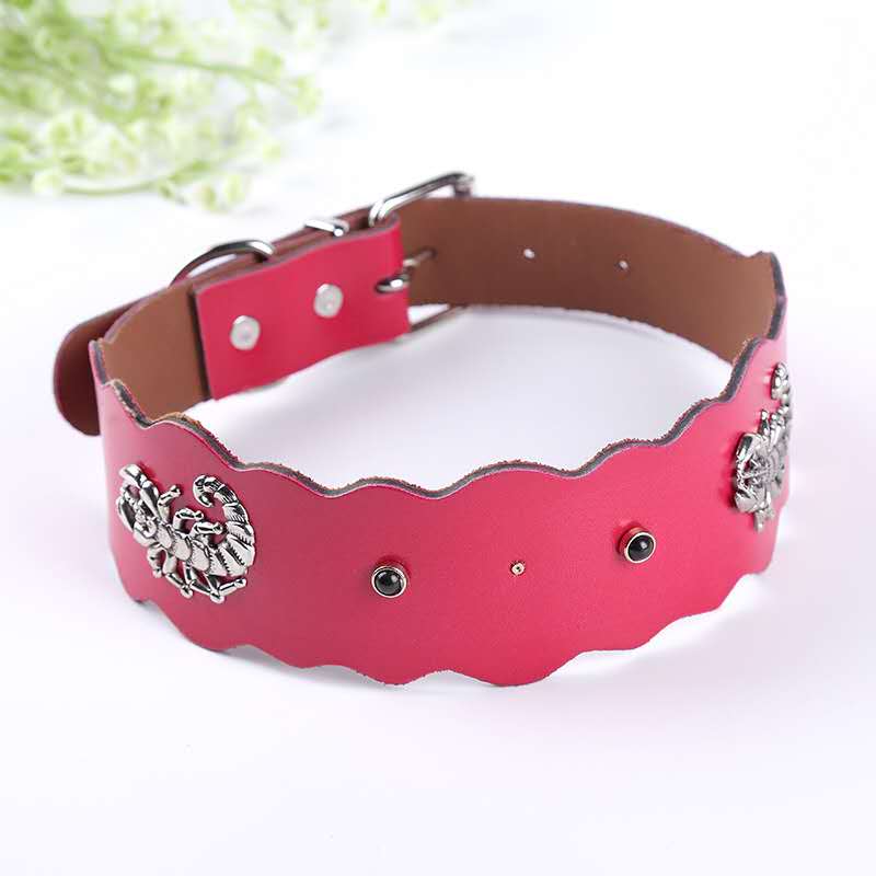 Pet collar manufacturer's direct sales in pink details Picture