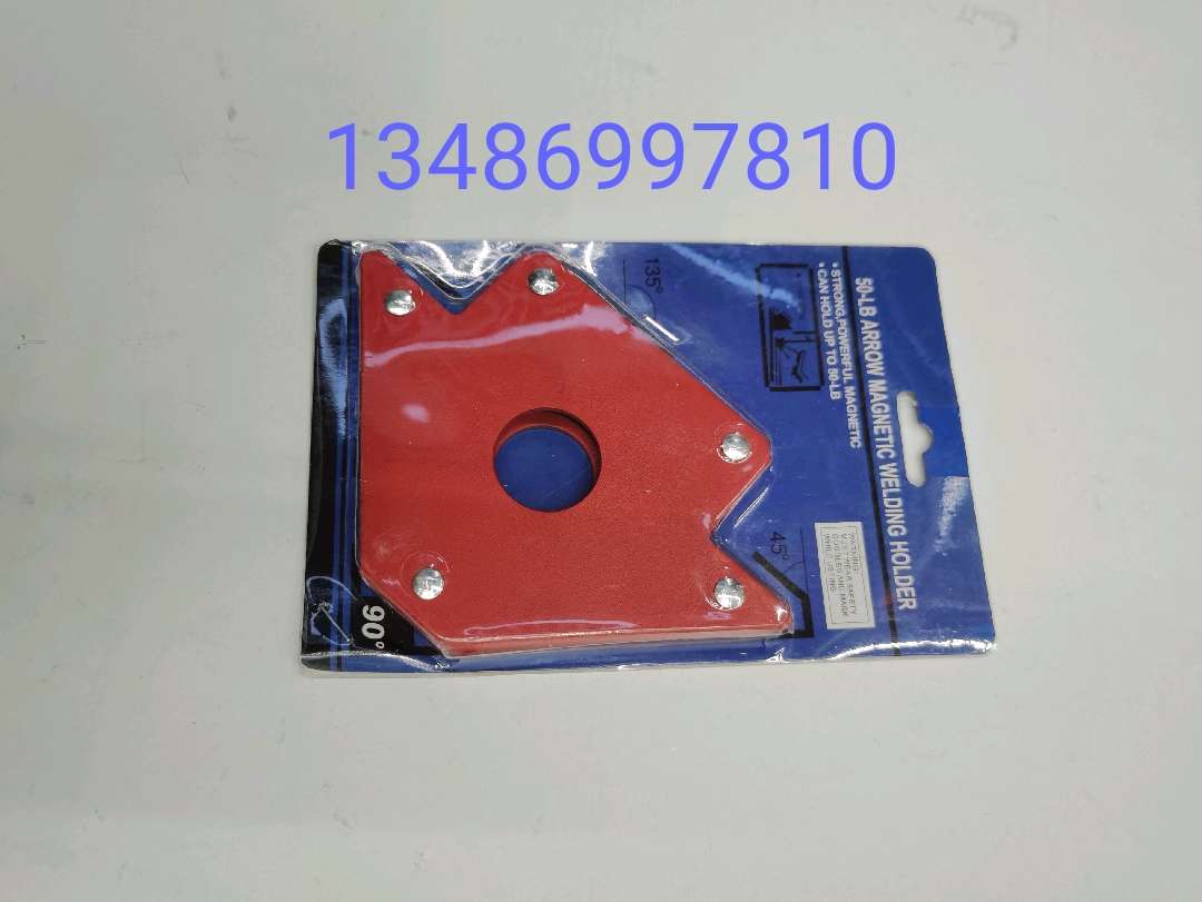 Triangle magnet magnet strong magnetic welding positioner Positioning clamp welding auxiliary tool Right Angle magnet multi-angle suction fastener undefined