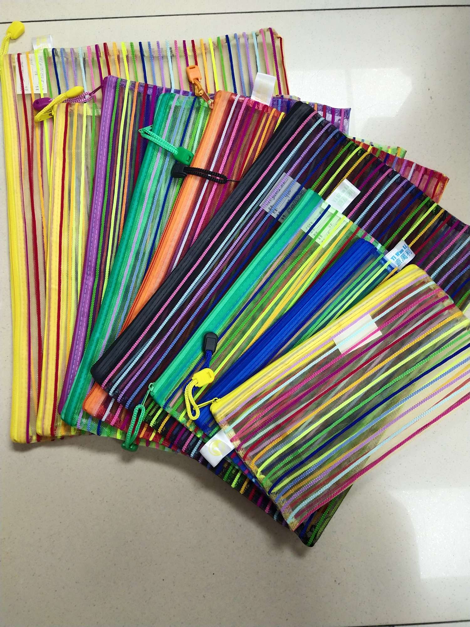 A5 Colorful paper bag file paper paper paper storage bag