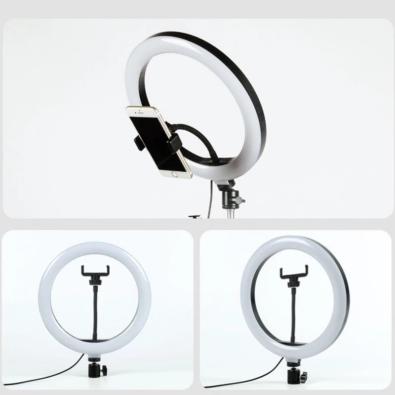 10-inch ring-shaped light strip tripod mobile phone desktop beauty fill light Application Scenario