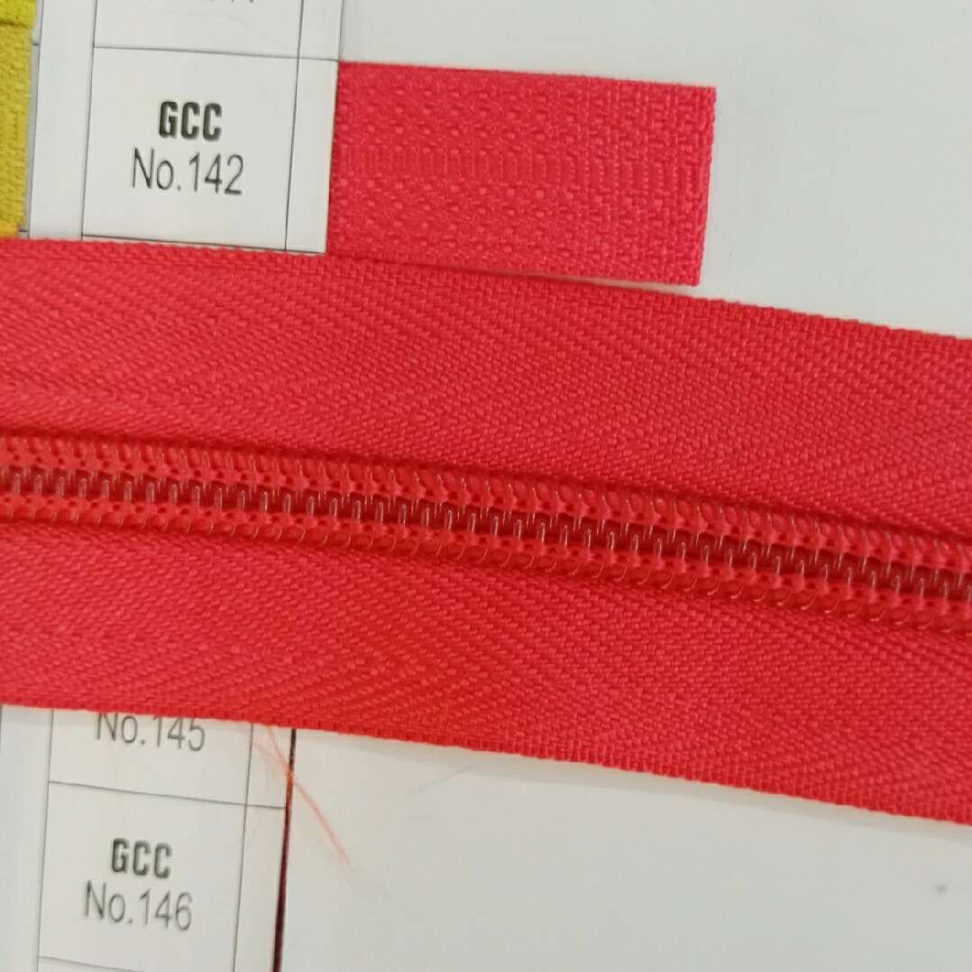 No.5 nylon zipper national card no. 142 high quality 3 kg 200 yards complete color can be customized