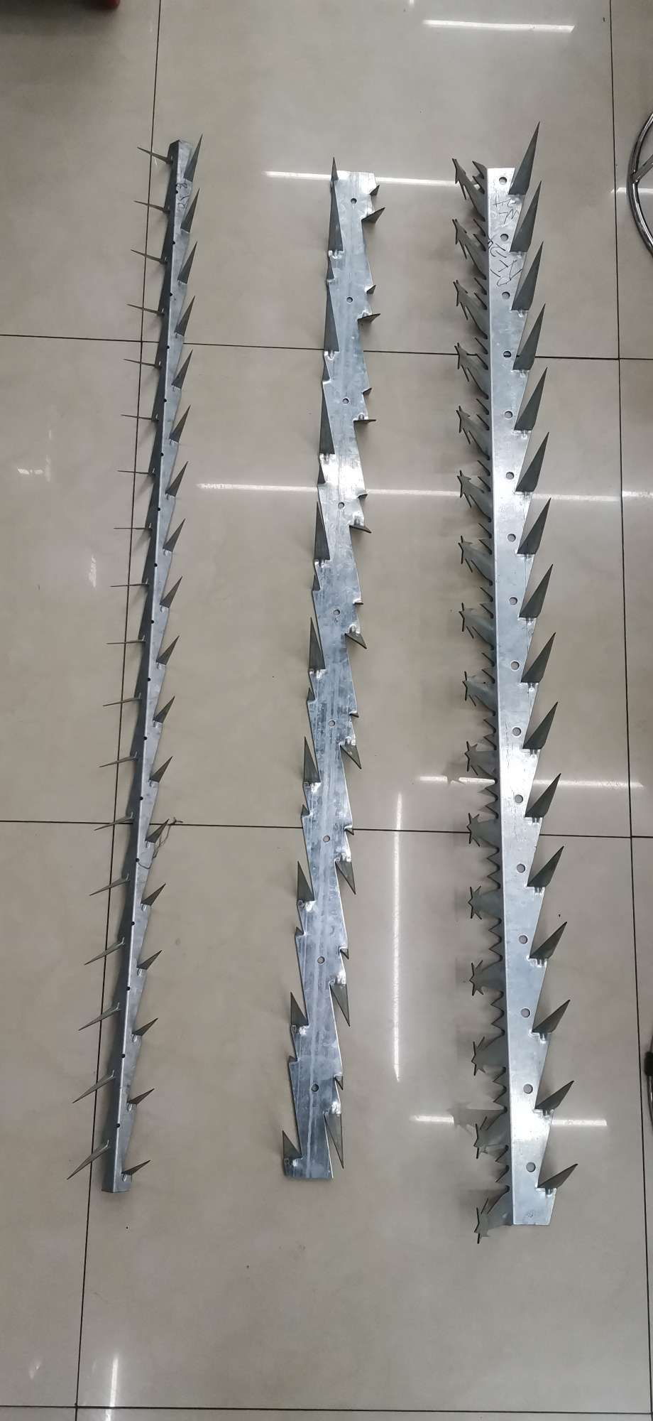 Barbed wire fence to prevent theft thumbnail