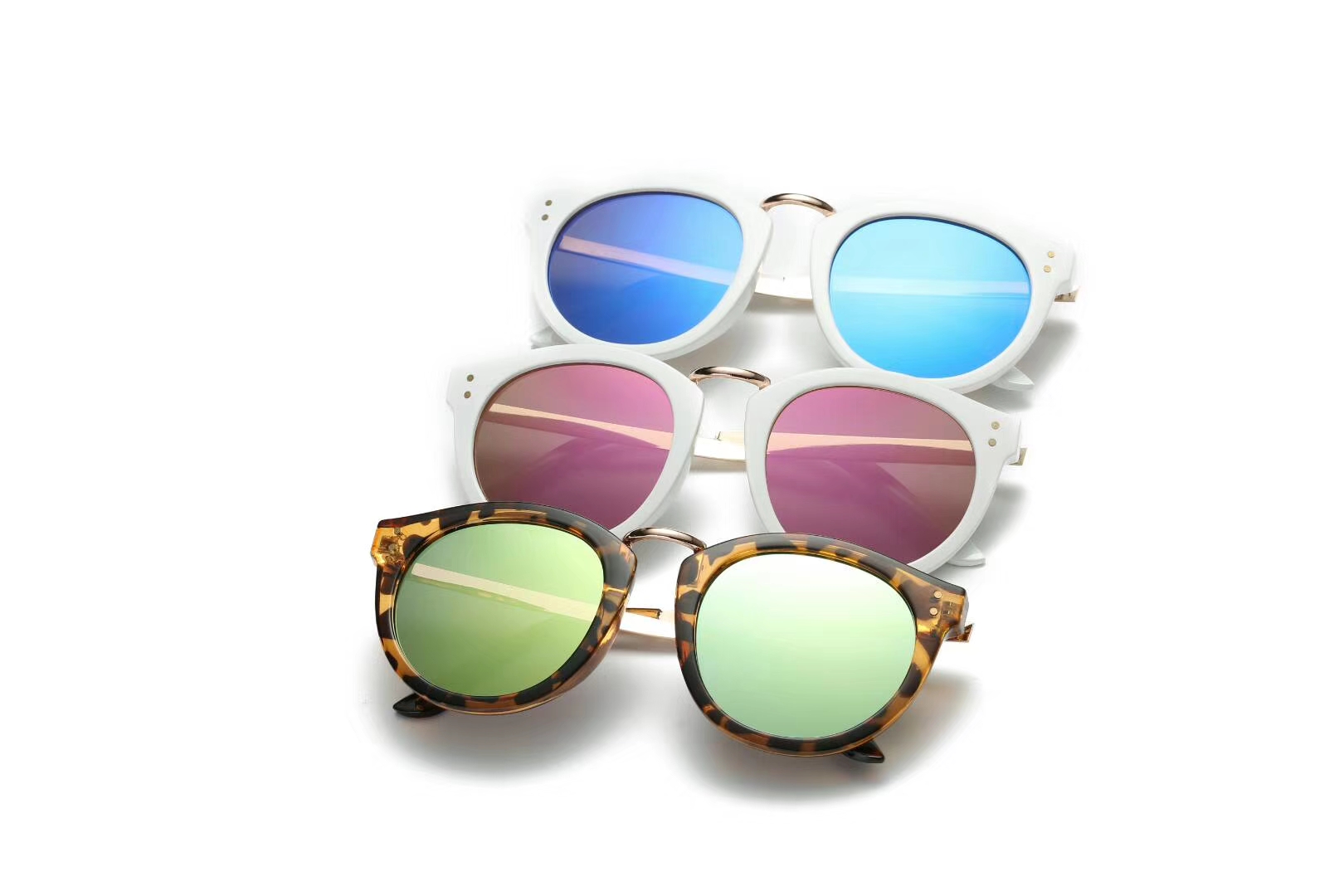 Semi-metal sunglasses on sale