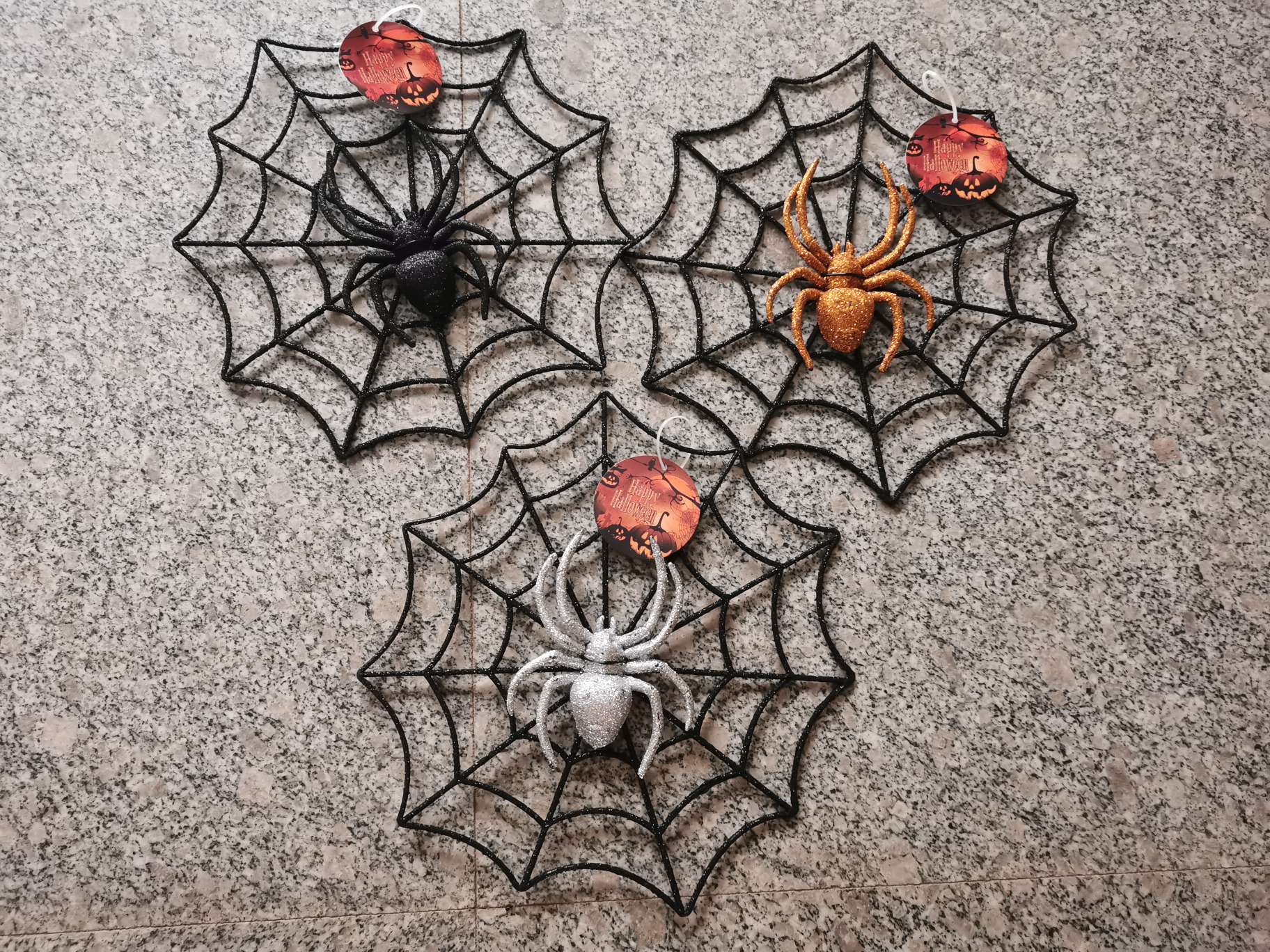 闪粉蜘蛛网加蜘蛛