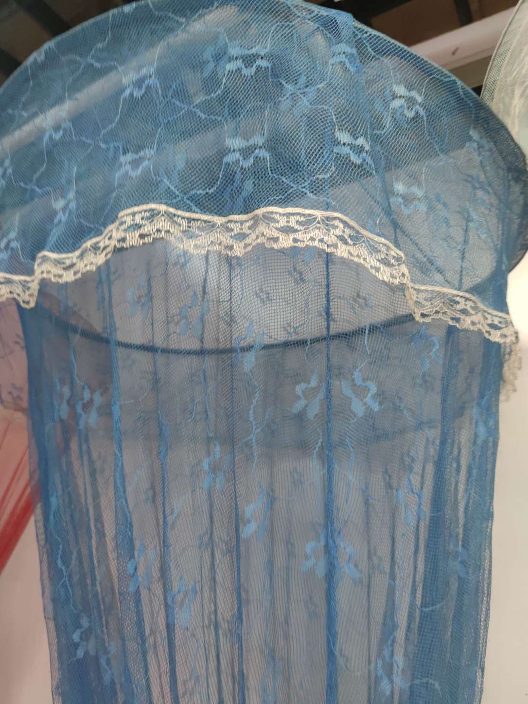 The Manufacturer's Outlet Manager Recommends Anti-Mosquito Blue Breathable Mosquito Net Specification drawing