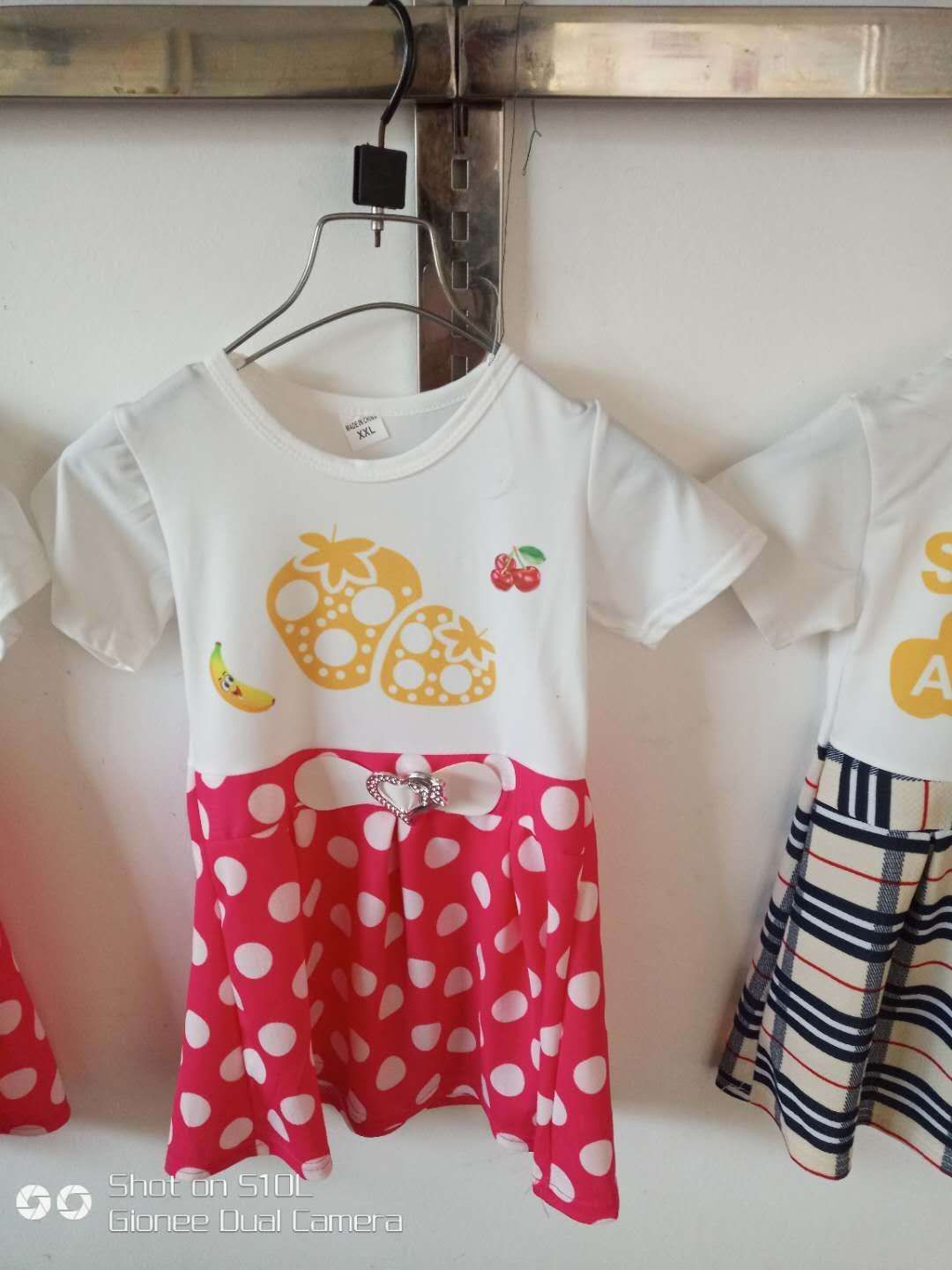 Summer wear 2020 new dresses for girls aged 0-3 pure cotton sundress for girls baby Princess skirt