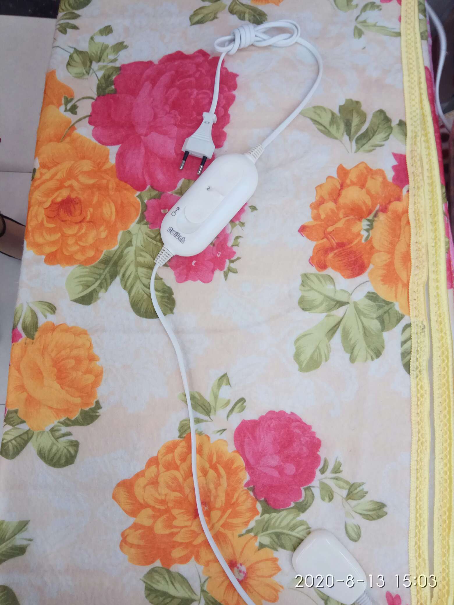 Needle-textile snow heating electric blanket for two persons thumbnail
