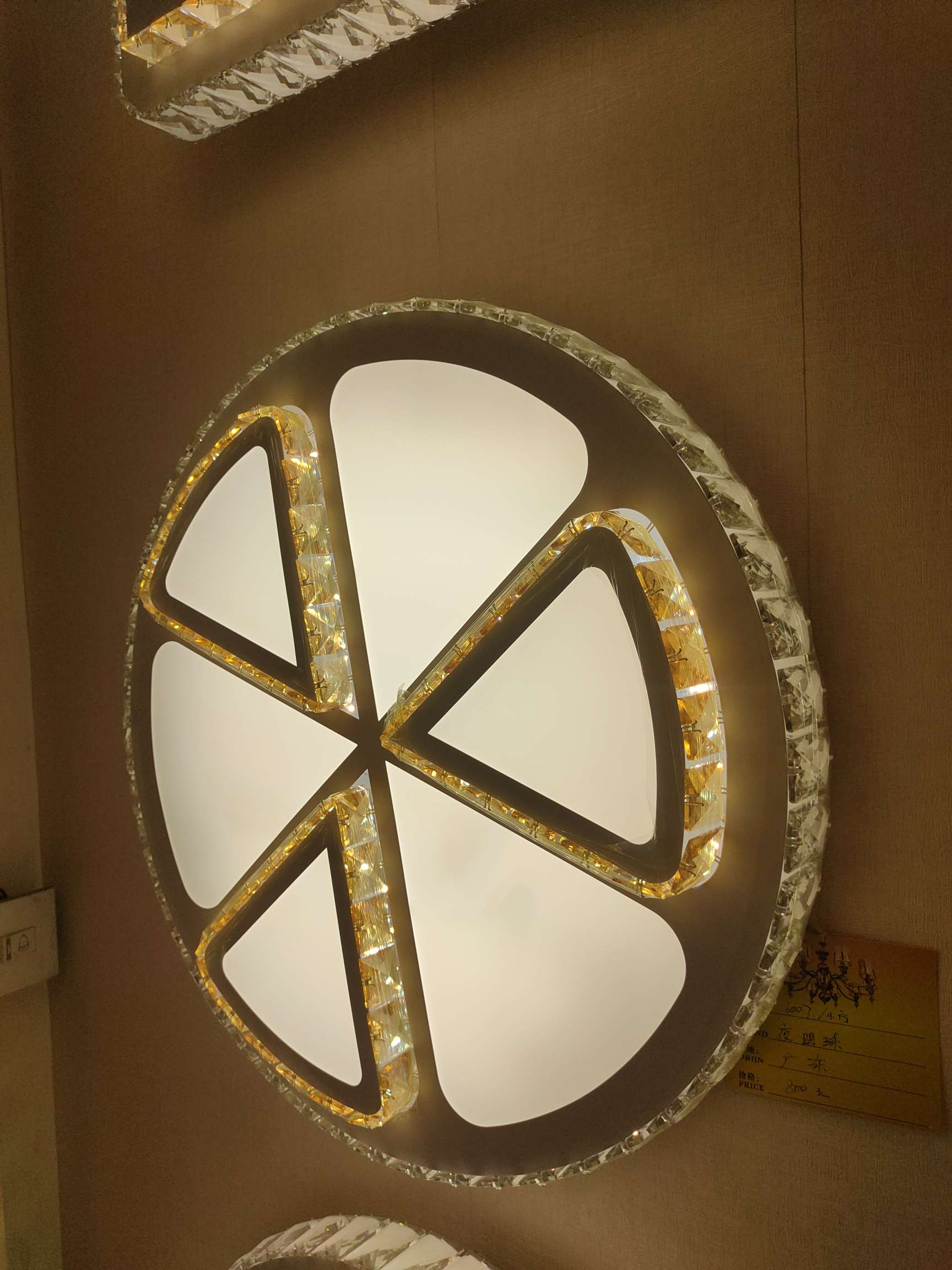Modern, simple, elegant and light luxury led study ceiling lamp, creative round, warm and romantic room lighting fixtures, elegant ceiling lamp Item Picture