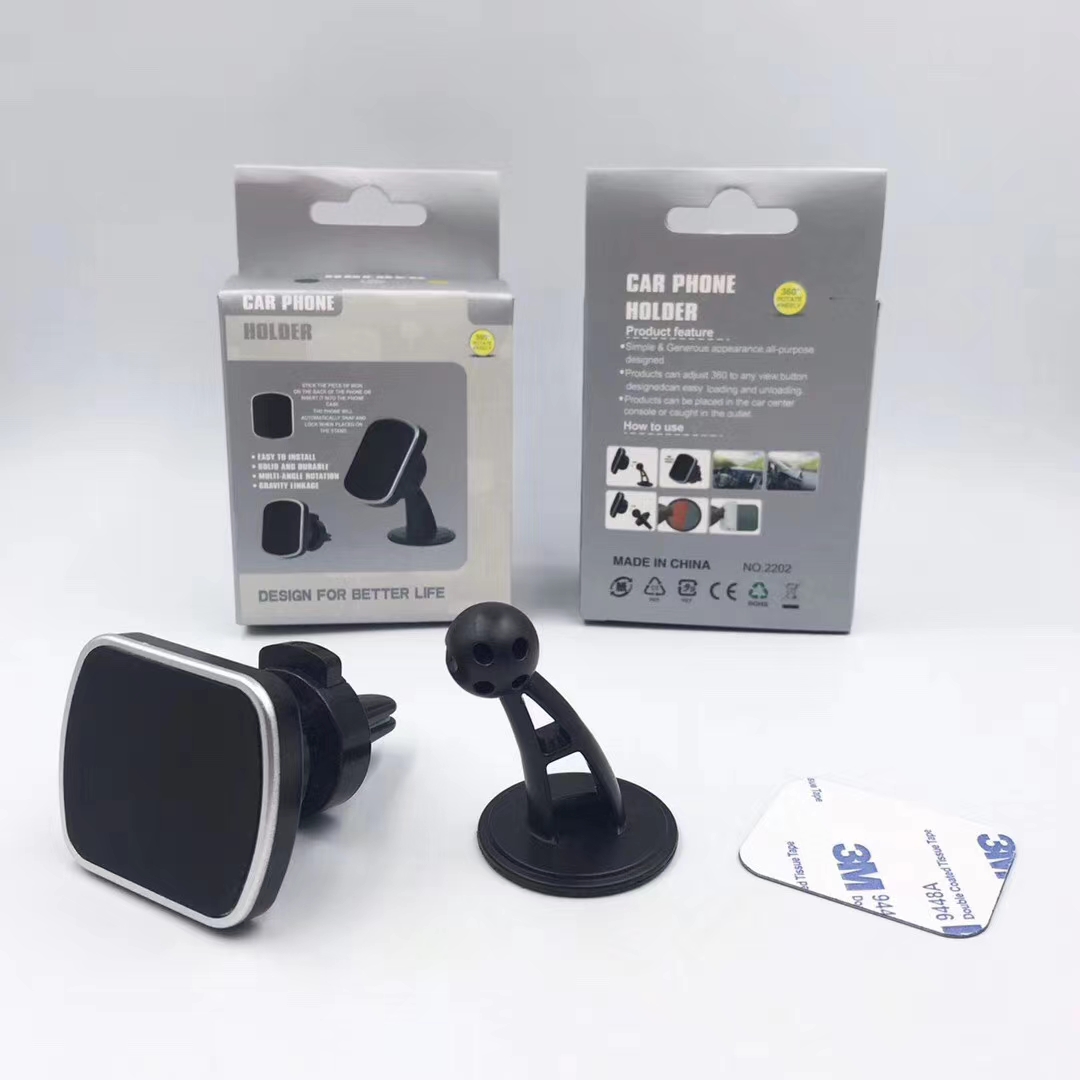 On-board stand, mobile stand, sticky-type air outlet clamp Specification drawing