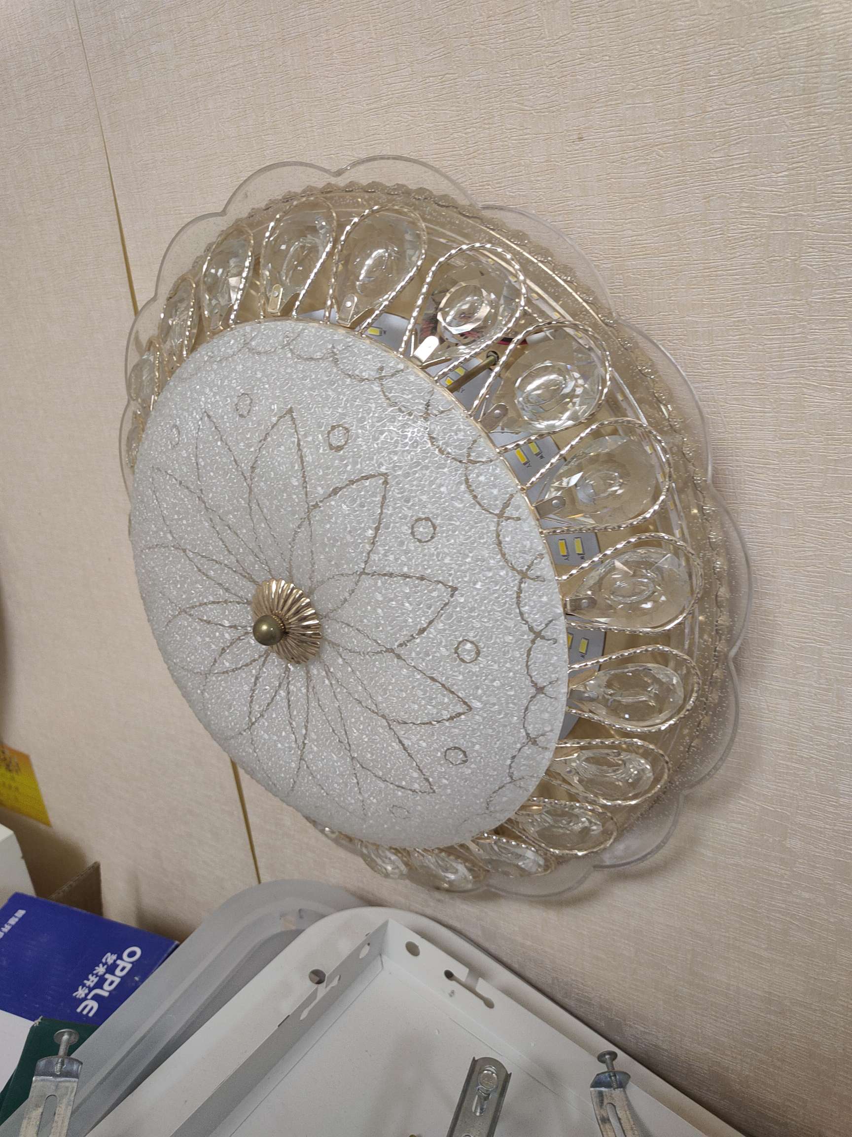 欧式玉石吊灯/豪华大气/别墅客厅吊灯白底实物图