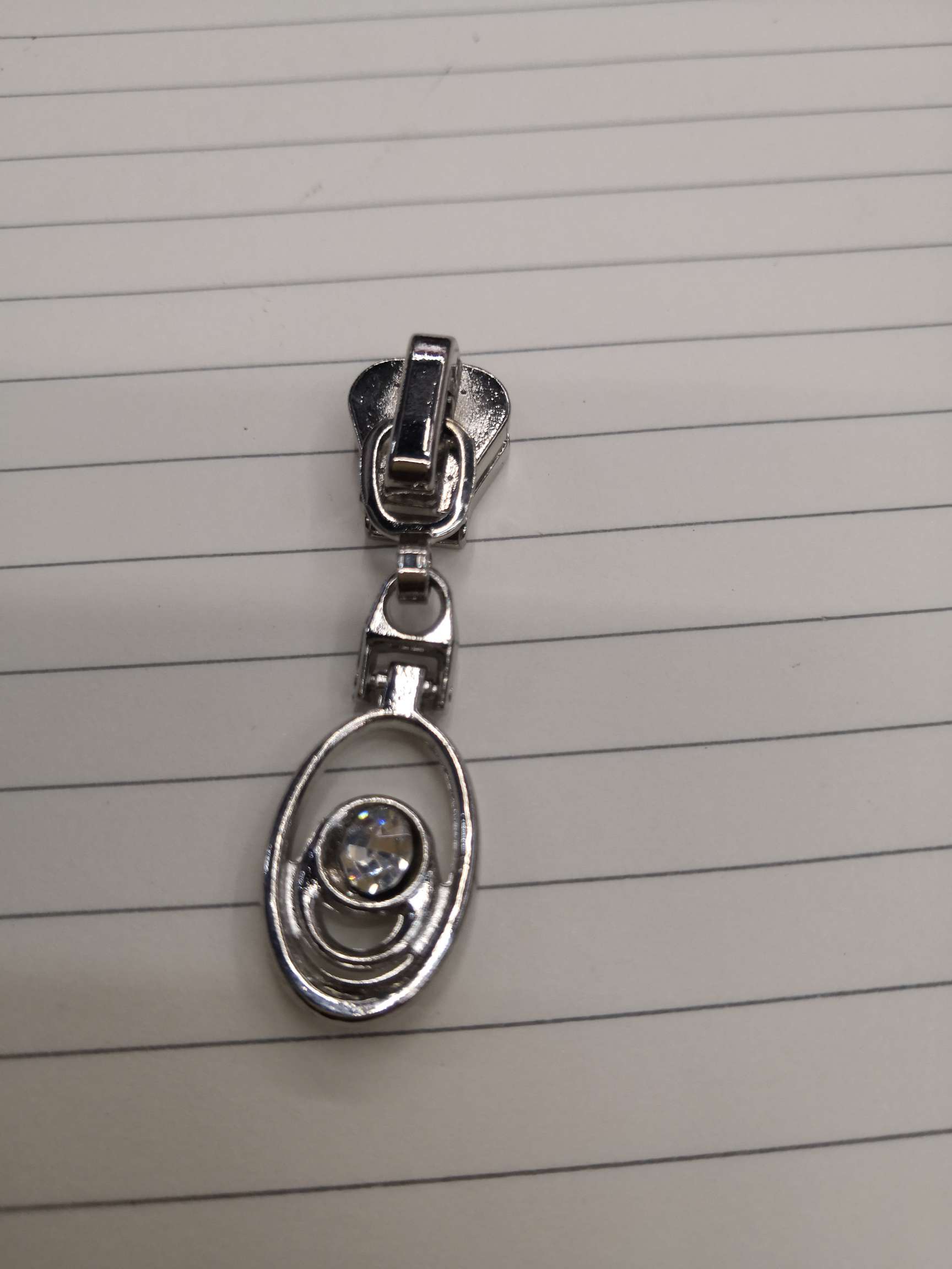 No. 5 resin elliptic point bit hanging white thumbnail
