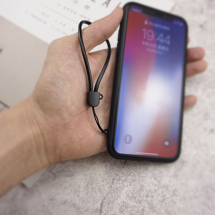 Leather rope necklace, rope pendant, hanging rope, unisex mobile phone hanging rope, key USB flash drive wax rope, finger hanging rope Item Picture