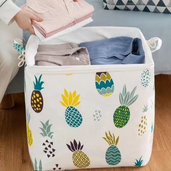 Printed Linen-Cotton Fabric In Stock undefined
