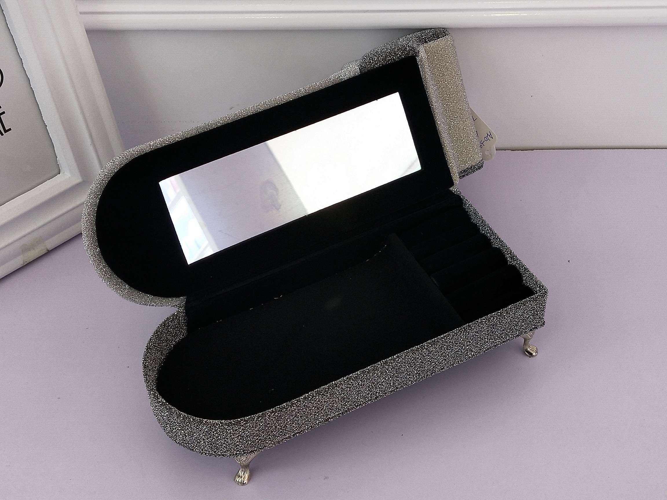 Jinqi Sofa Jewelry Box Fashion Ring Seat Earring Stand Jewelry Storage Box Earrings Jewelry Rack Display Props A20-391/392 undefined