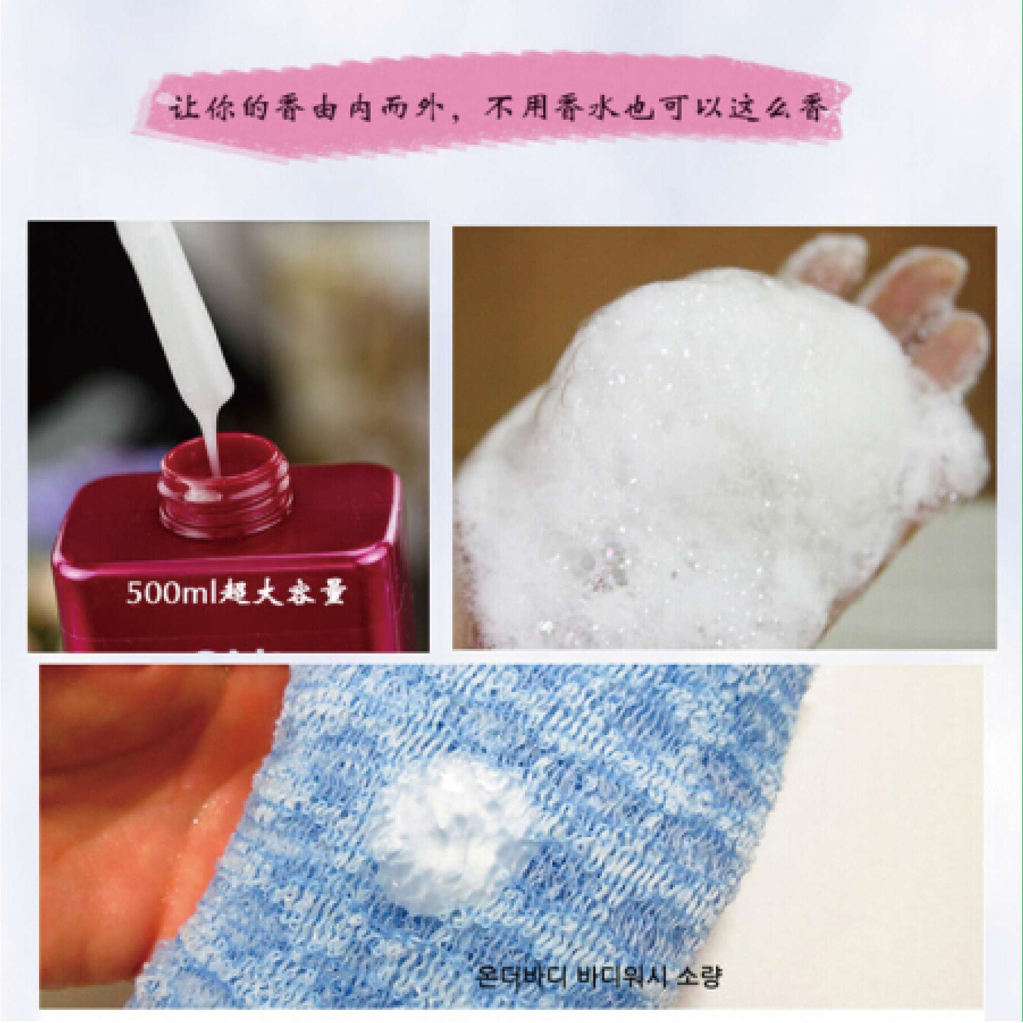 Korean Anbo Di Guardian Love Perfume Beauty Body Wash Specification image