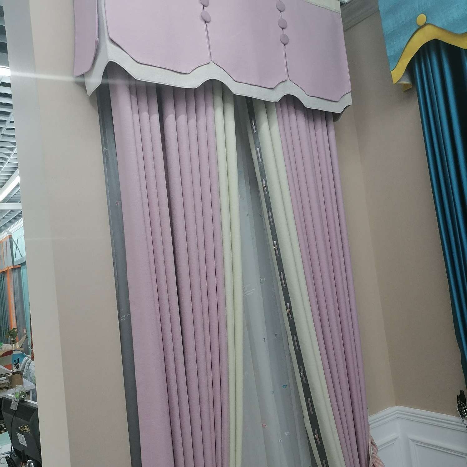 Pink linen