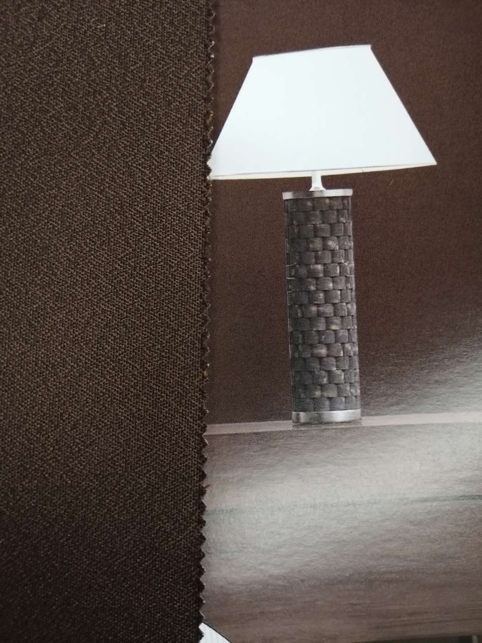 Hengzhi modern Nordic Style New Chinese Wall Fabric REFINED 3 bedrooms - dark brown Application Scenario