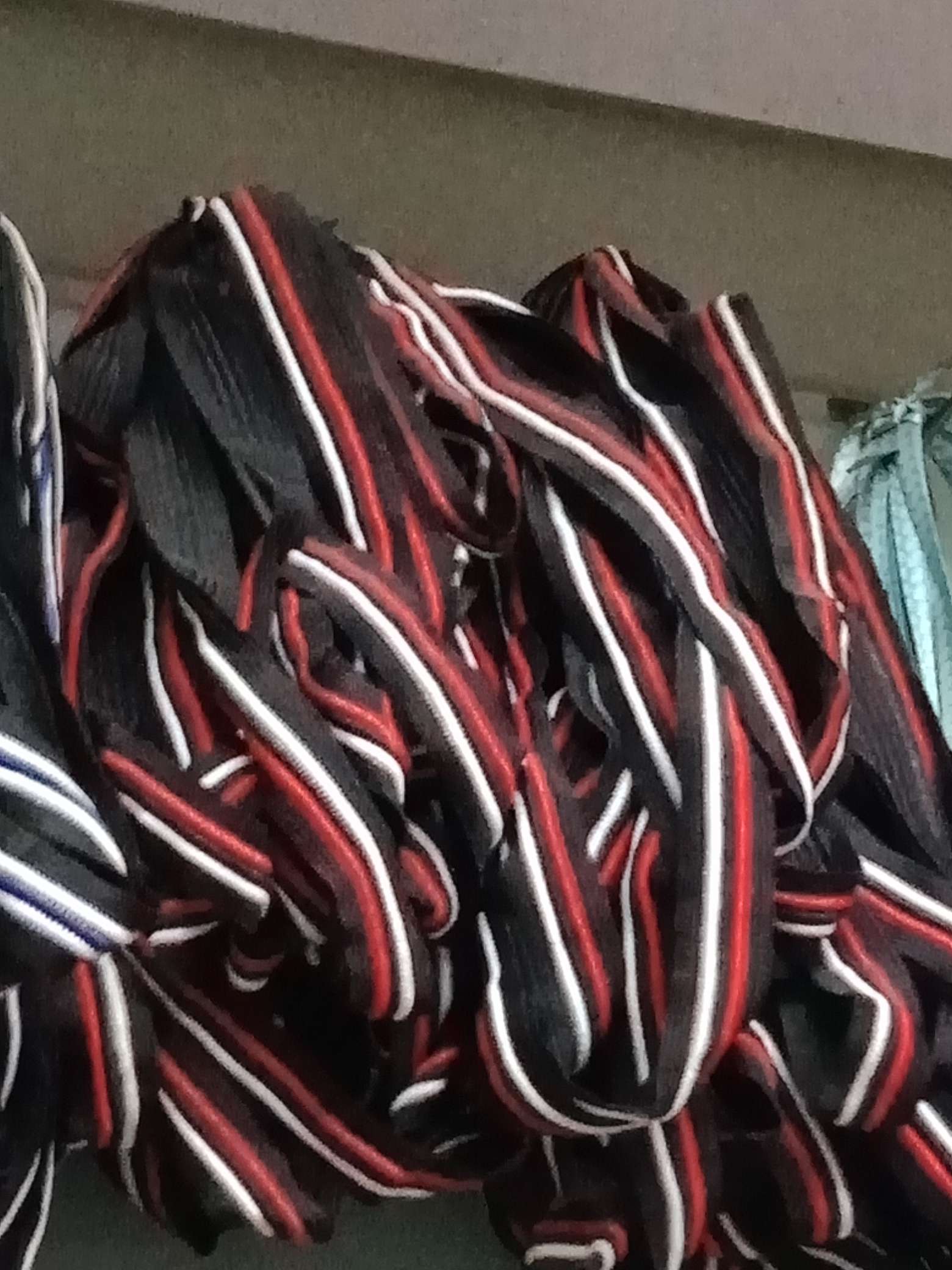 拉链8批发现货尼龙码装拉链黑白双针开尾拉链箱包帐篷服装辅料拉链。