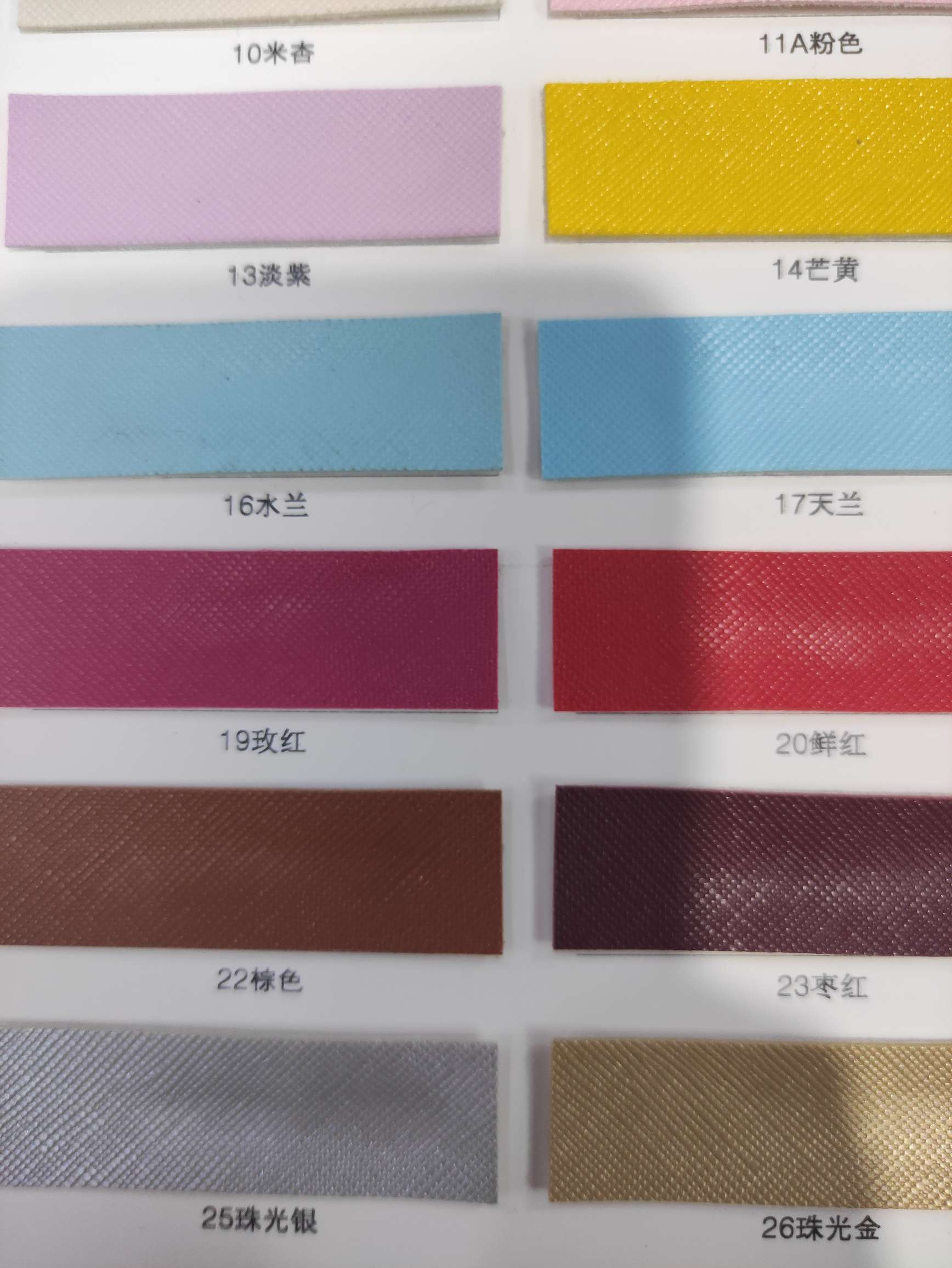 9718环保大量现货高中低档皮革面料厂家直销热销新款细节图