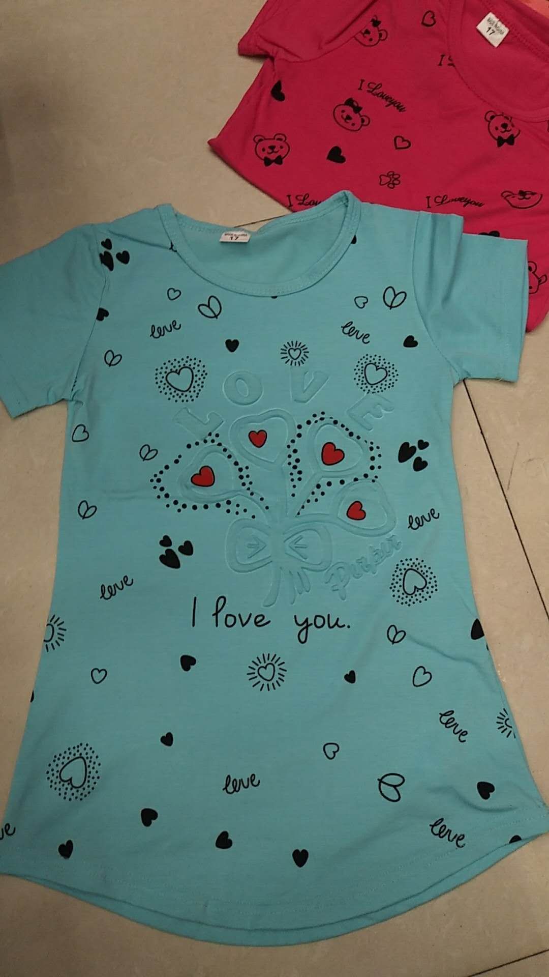 Cotton girl's Short sleeve T-shirt the new Summer 2020 Cuhk children's Style half sleeve Korean edition thumbnail