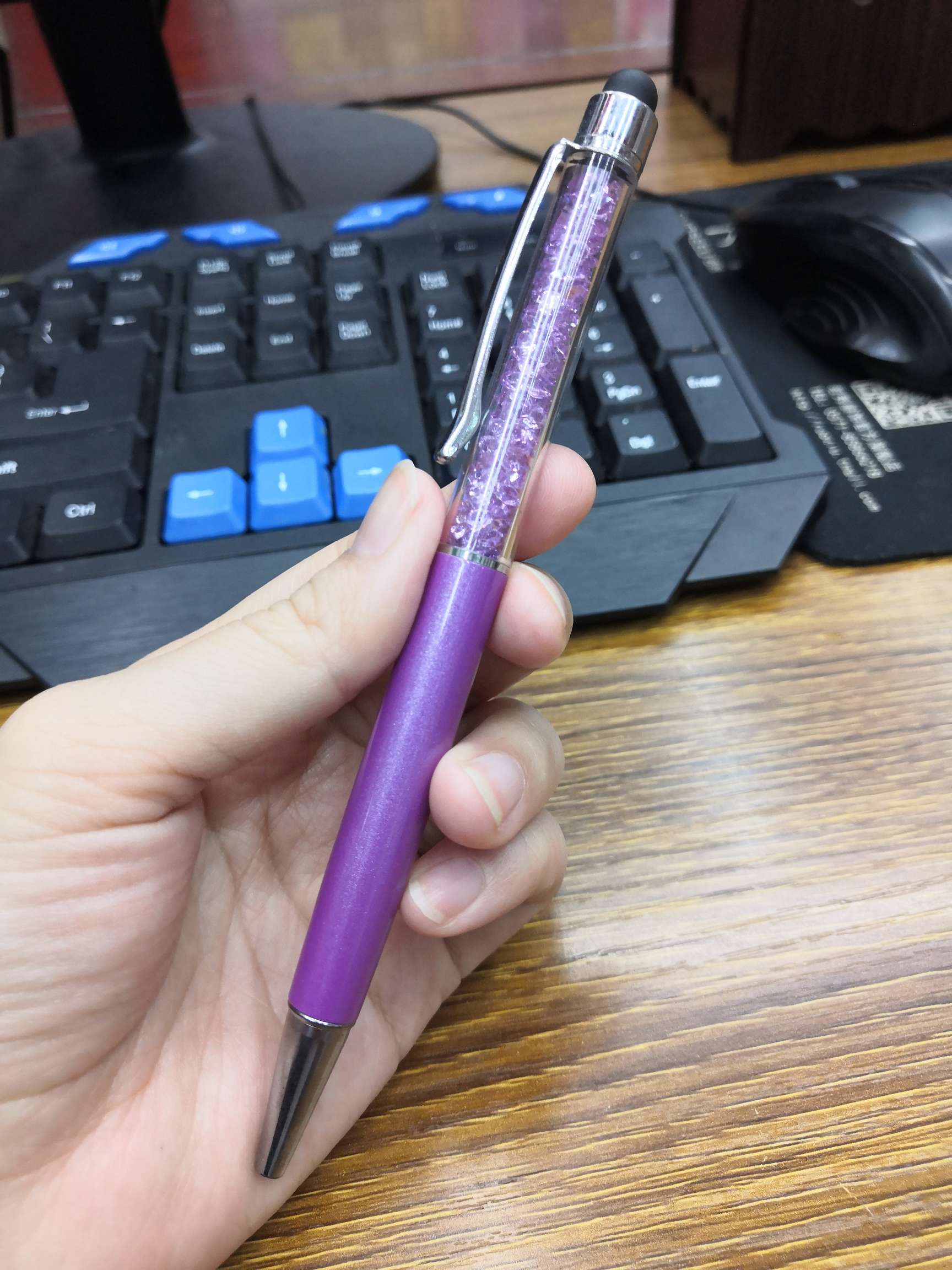 水晶笔金属笔详情图3