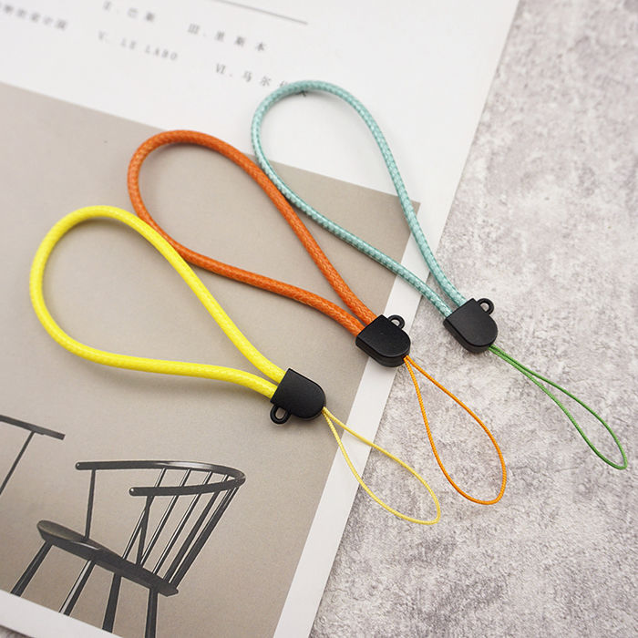 Leather rope necklace, rope pendant, hanging rope, unisex mobile phone hanging rope, key USB flash drive wax rope, finger hanging rope undefined