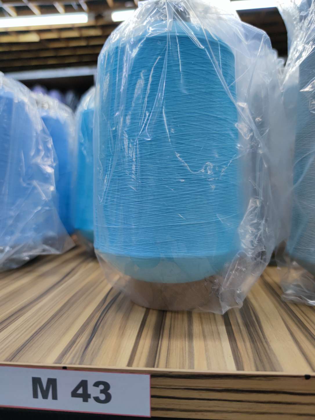 锦纶色纱 锦纶高弹丝有色包纱线高强线丝线缝纫高强线尼龙缝纫线M43