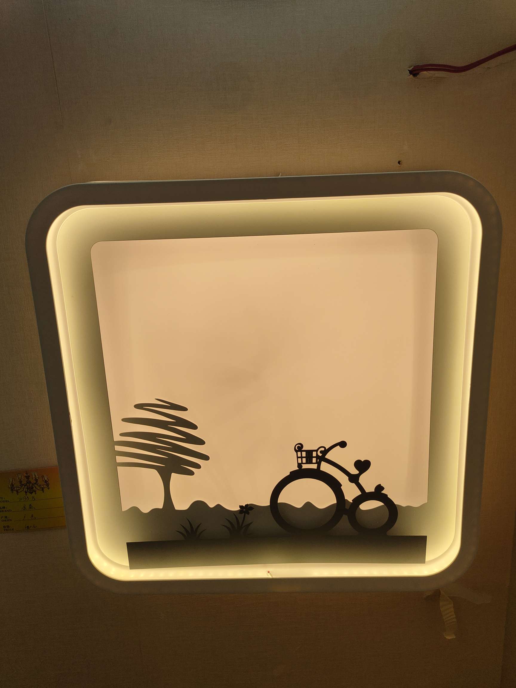 Modern, simple, elegant and light luxury led ceiling lamp for the bedroom, creative round, warm and romantic room lighting fixtures details Picture