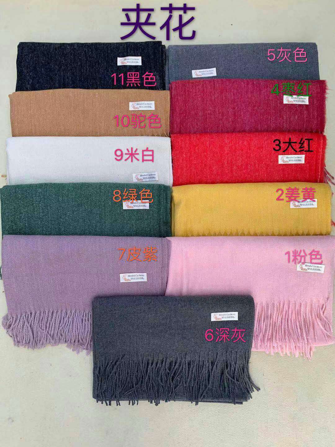 Embroidered Cashmere Shawl details Picture