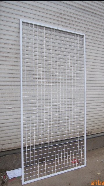 白色浸塑网片铁架，铁丝网片，展示架，适用于多种场合详情图6