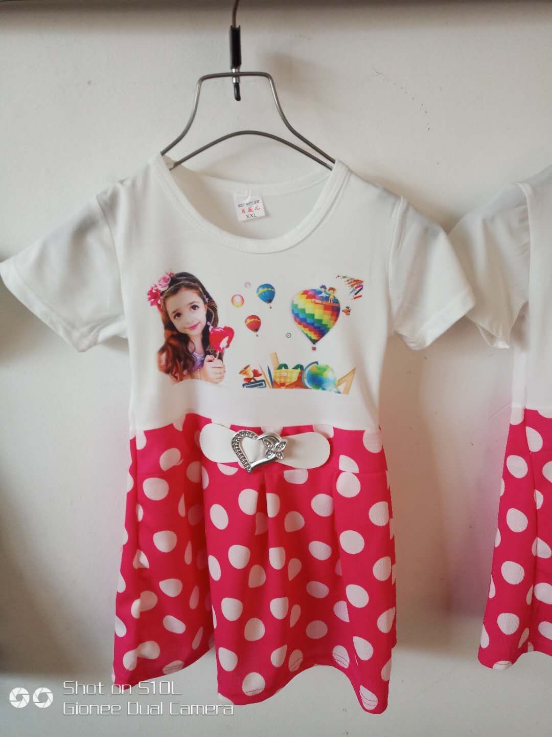 Summer wear 2020 new dresses for girls aged 0-3 pure cotton dresses for girls thumbnail