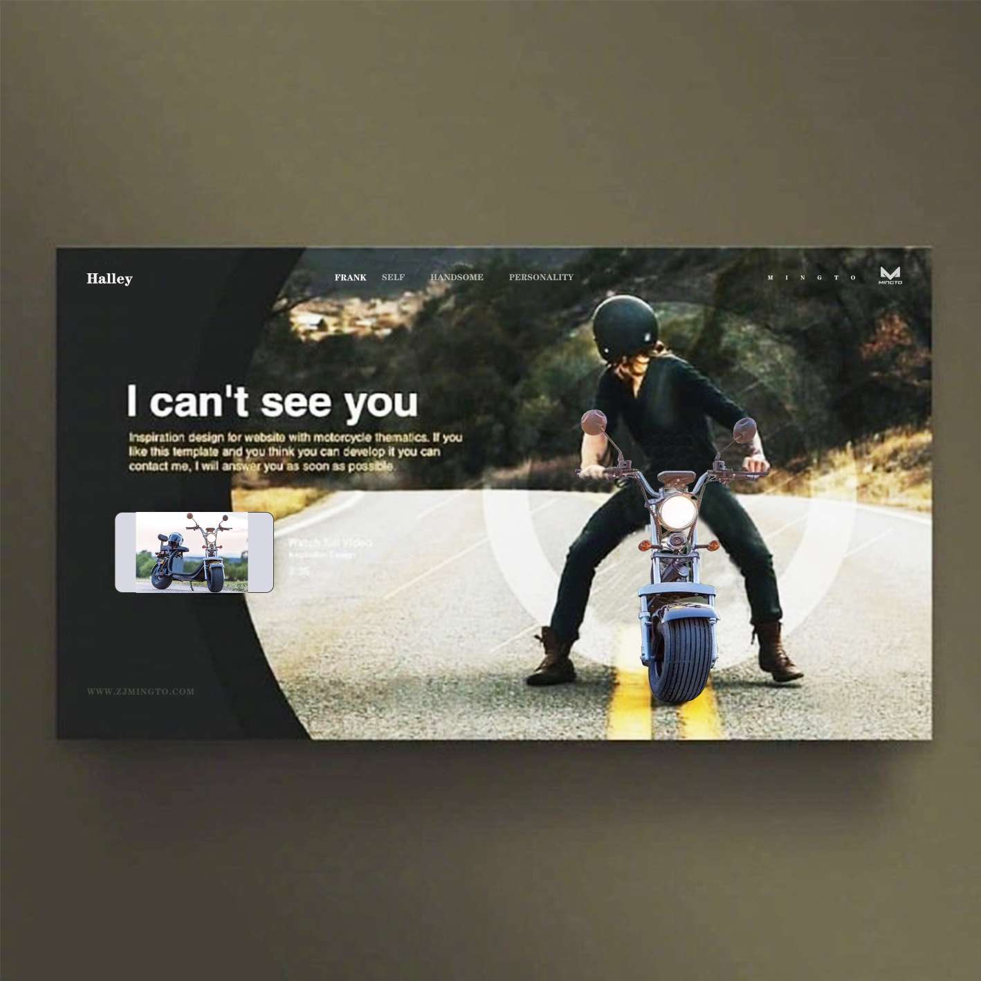Lushang Electric Harley adult scooter export electric scooter thumbnail