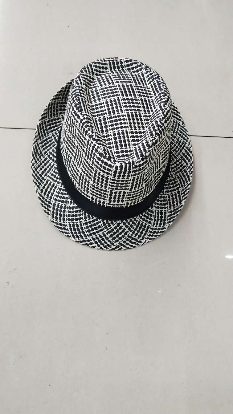 Mahjong grid hat black thumbnail