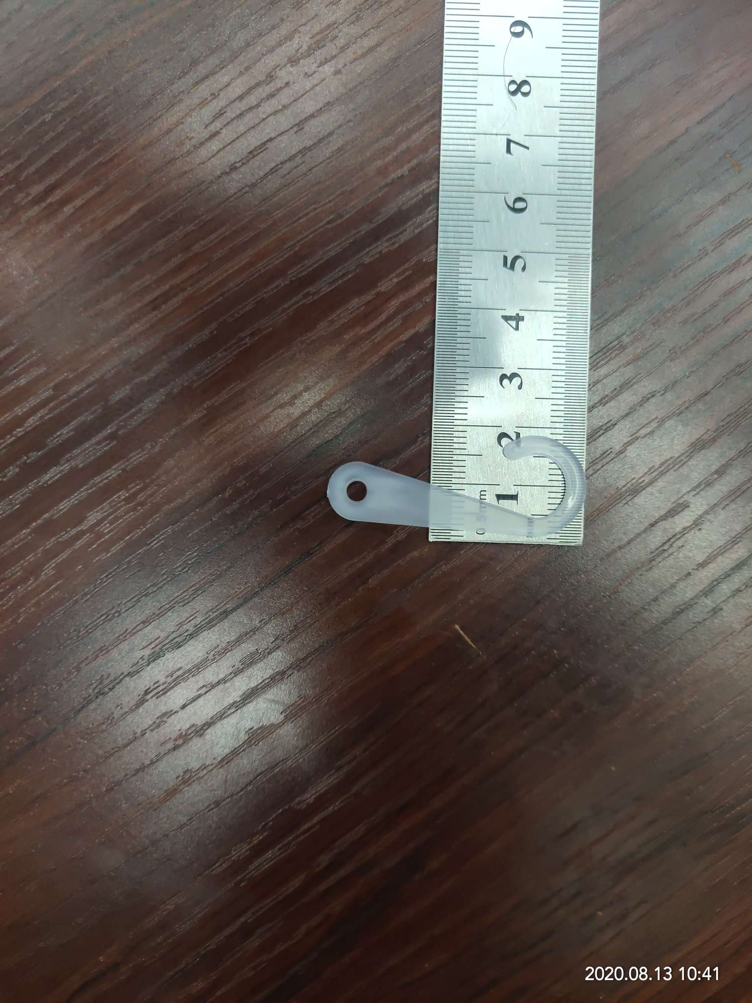 帽子挂钩毛巾钩帽子塑料钩透明问号勾产品图