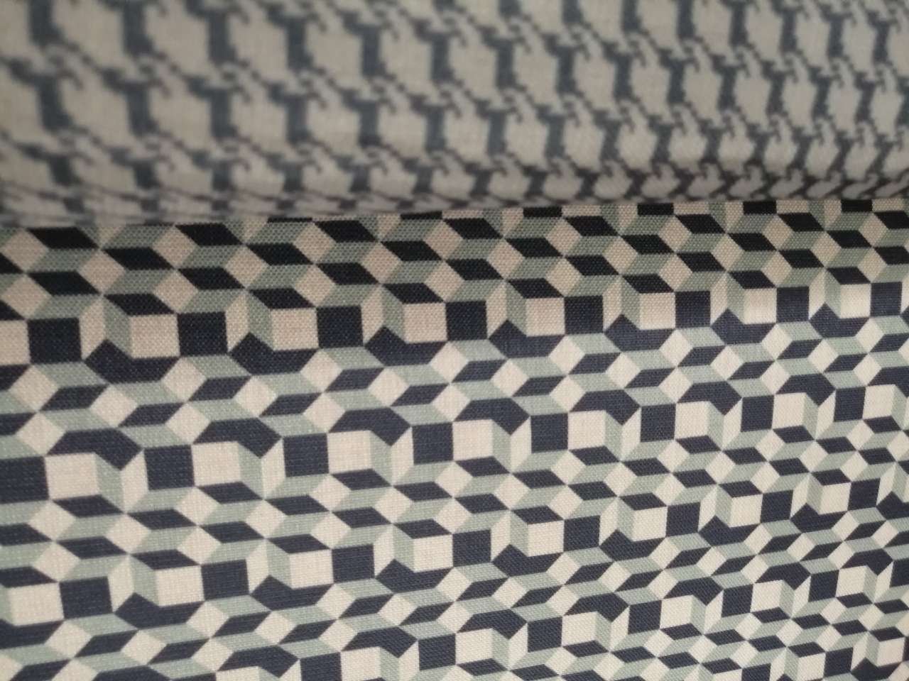 European multi-color creative patterned wall fabric 18001 Beigu Application Scenario
