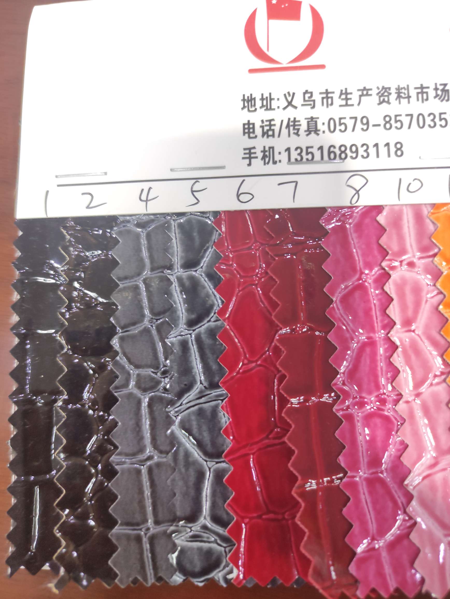 石头纹大量现货高中低档皮革面料厂家直销热销新款011详情1