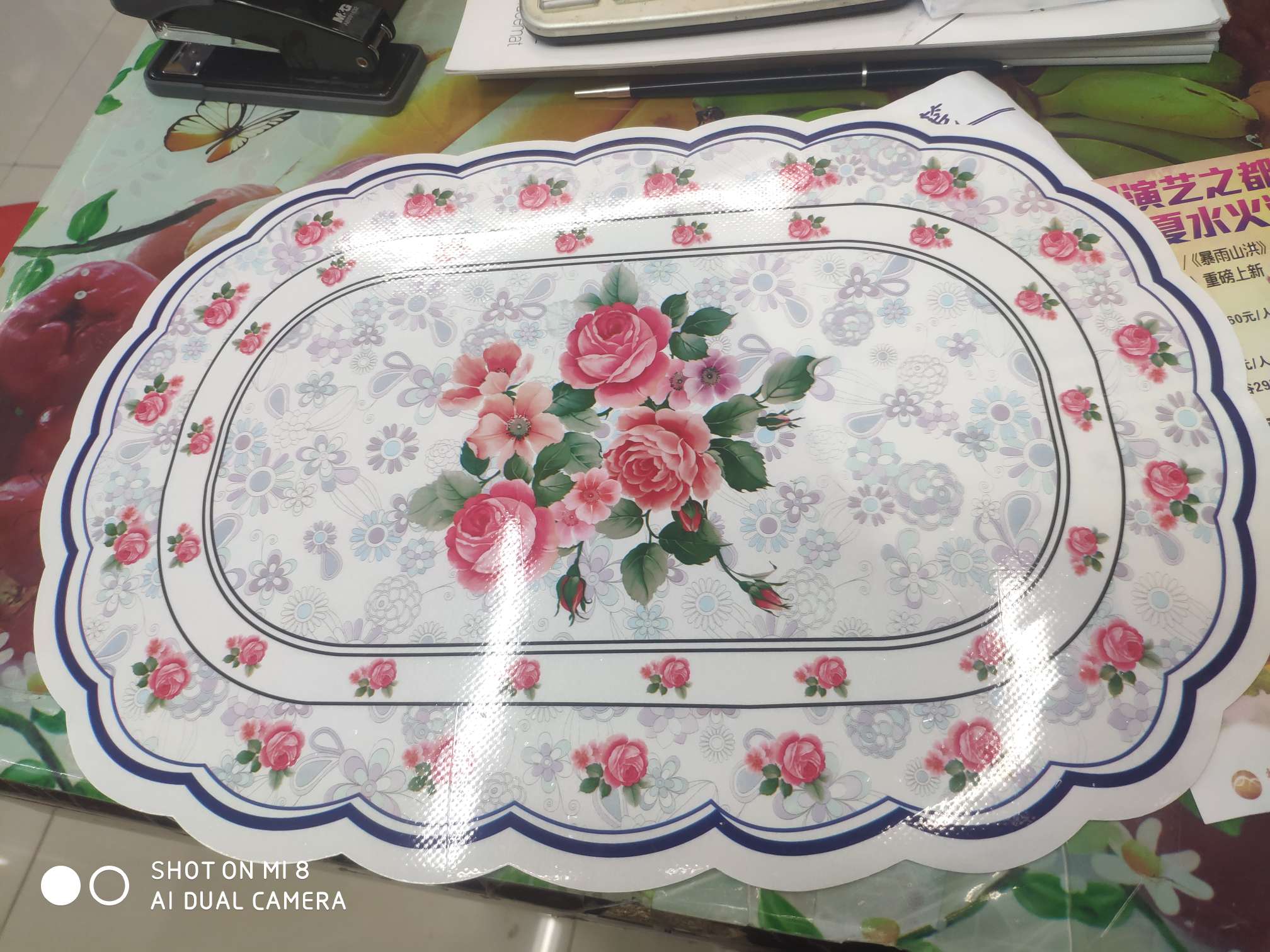 椭圆花边产品图