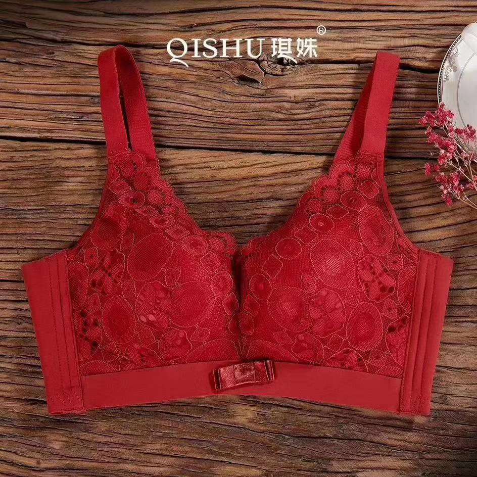 New light oxygen milk cotton bra underwear ladies big money non sponge 34 thumbnail