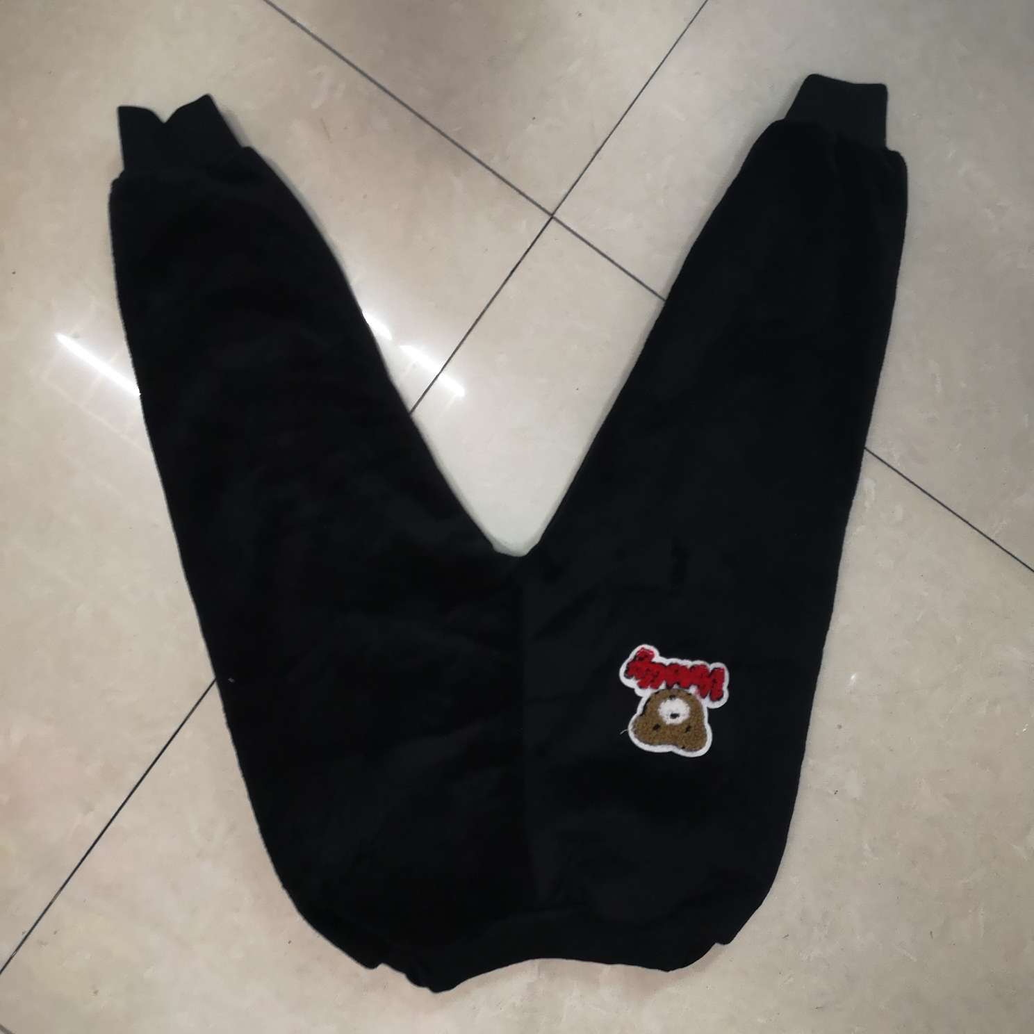 儿童保暖睡裤暖暖裤加绒女童打底裤男童装冬季加厚宝宝外穿