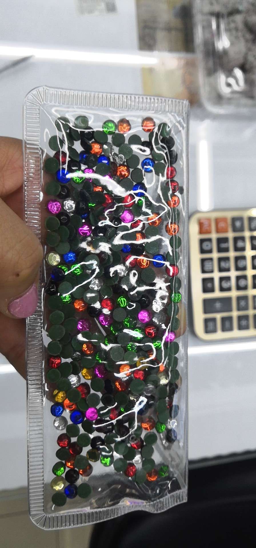 烫钻混彩高品质烫钻彩炫烫钻厂家直销玻璃钻