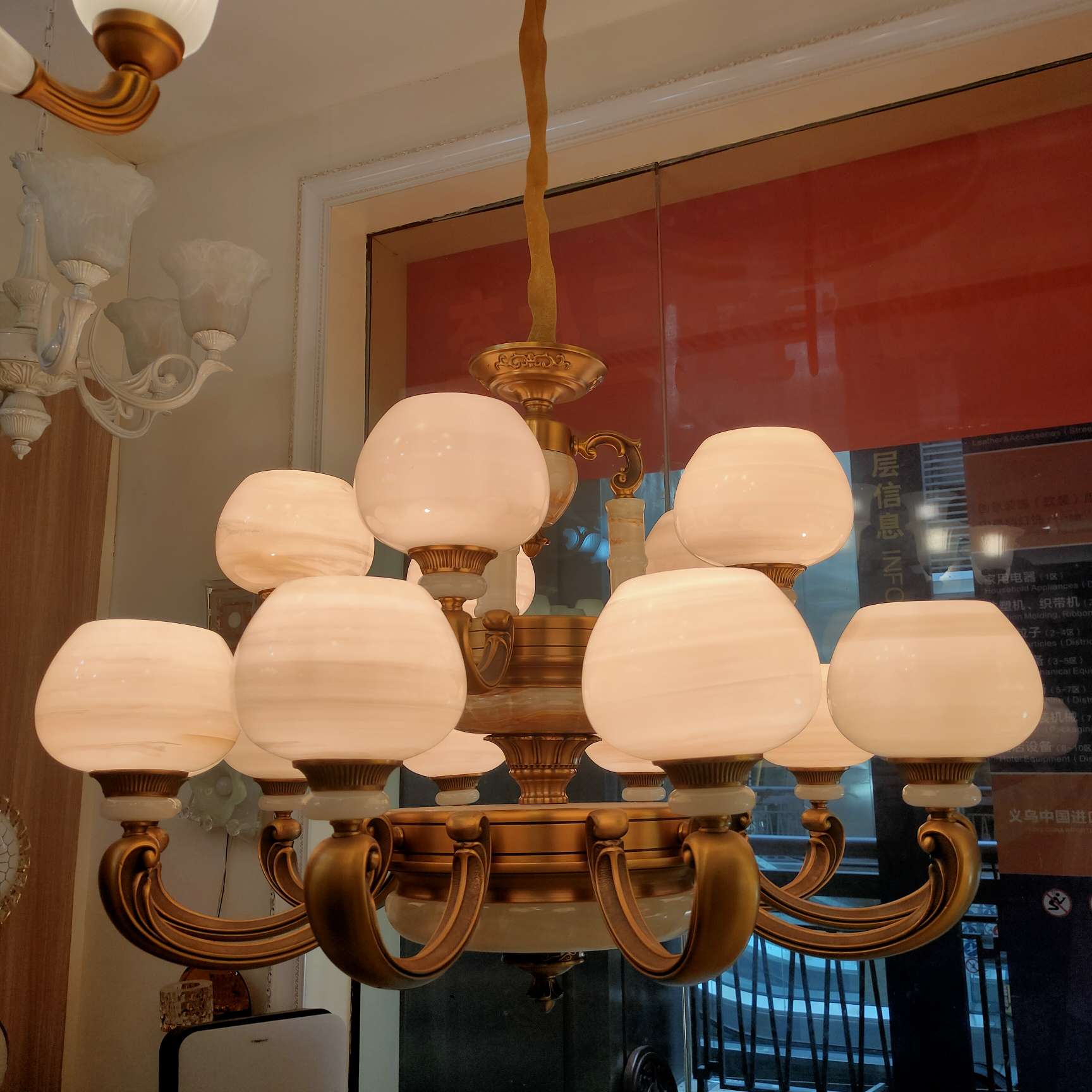 Nordic lighting fixtures, modern, simple and elegant style, clothing store bedroom magic bean chandelier, dining room Internet red light, home living room chandelier undefined