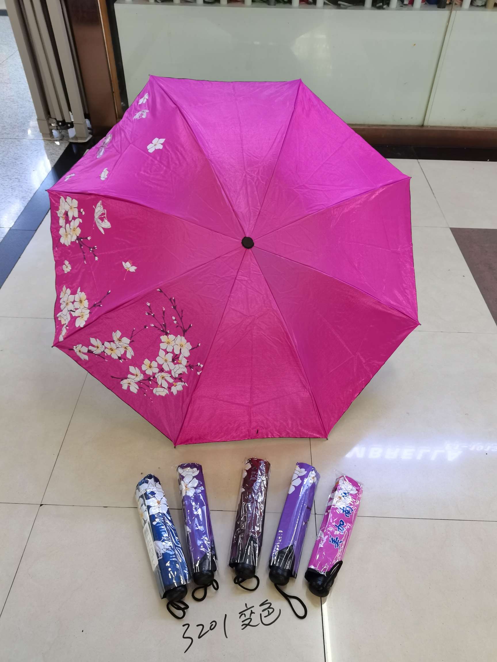 3201黑胶防紫外线伞详情图6