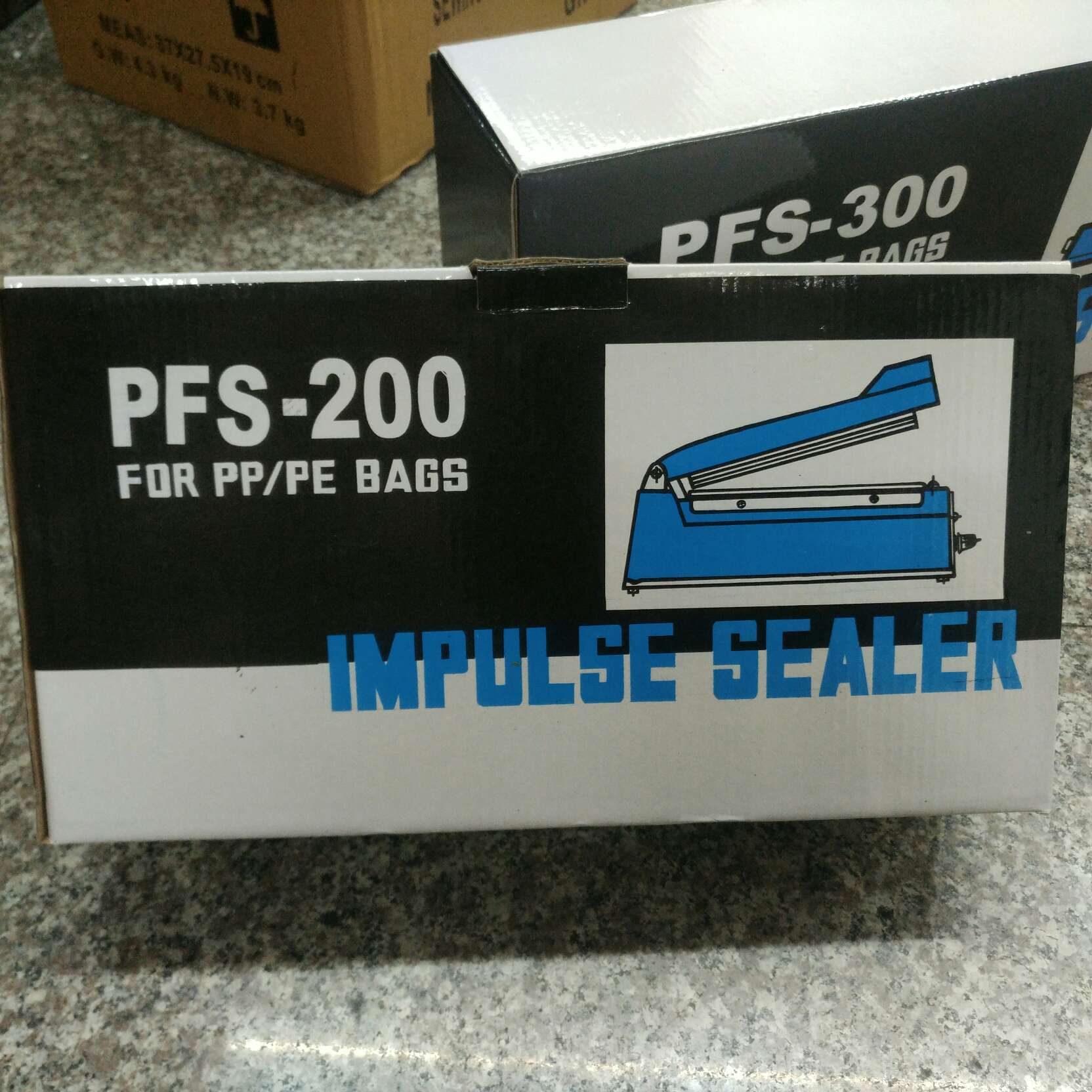 PFS-200 Plastic hand-press sealing machine undefined